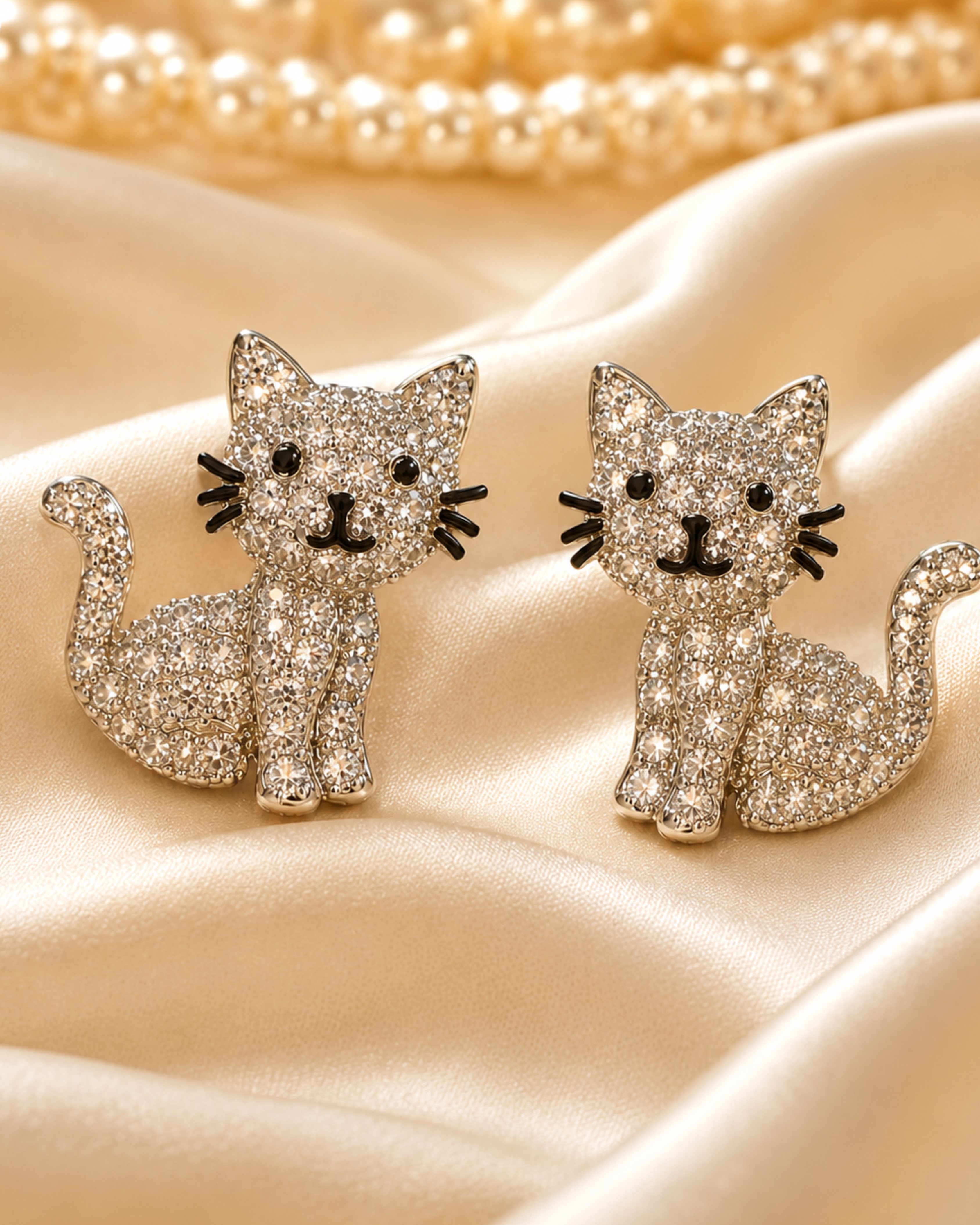 Miss Mischief Cat Studs