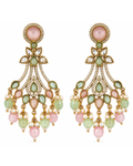 Gulnaar Pastel Chandbali Earrings